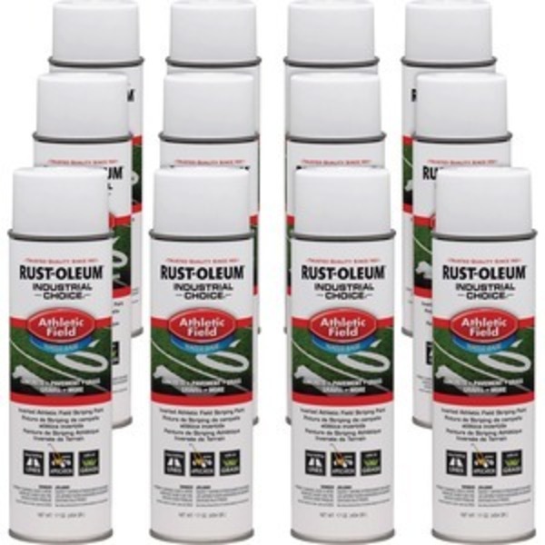 Industrial Choice Paint, Striping, White, 17Oz RST206043CT